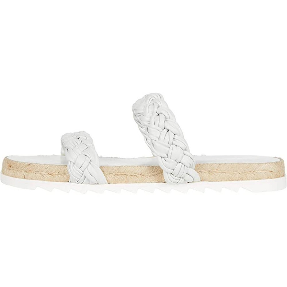 Marc Fisher Ml Jaimee White Espadrille Slip On Le… - image 4